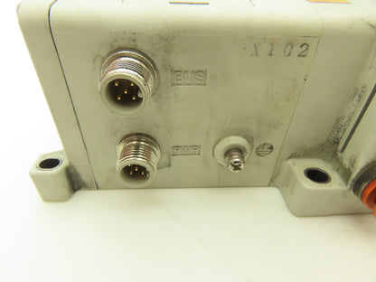 SMC EX250-SDN1 12-Station DeviceNet Manifold 8 Solenoid Valves 24VDC