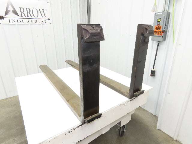 Cascade 7200034 5X60" Class 3 Steel Forklift Forks 20" Carriage 1-Pair 1900X600