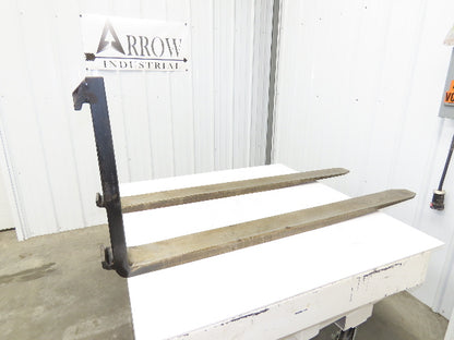 Cascade 7200034 5X60" Class 3 Steel Forklift Forks 20" Carriage 1-Pair 1900X600