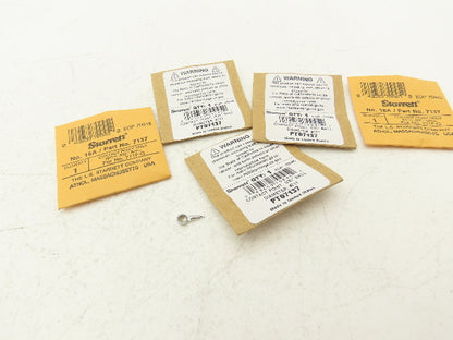 Starrett 7137 16A 711 Dial Indicator Contact Point Tip .035" Ball End  Lot of 5