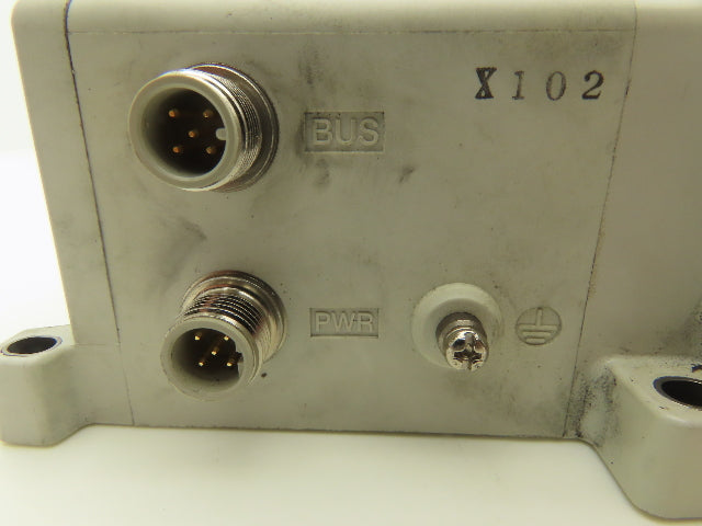SMC EX250-SDN1 12-Station DeviceNet Manifold 8 Solenoid Valves 24VDC