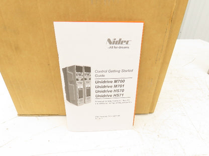 Nidec M700-06400470A Unidrive M Series AC Drive 30/40Hp 480V 3PH 47A Keypad