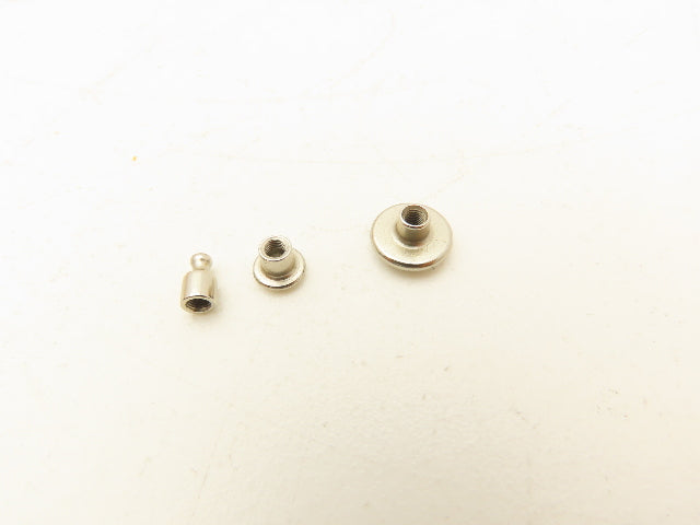 Starrett 5471 5472 5473 Dial Indicator Contact Point 1/8, 5/16, 1/2" Lot of 6