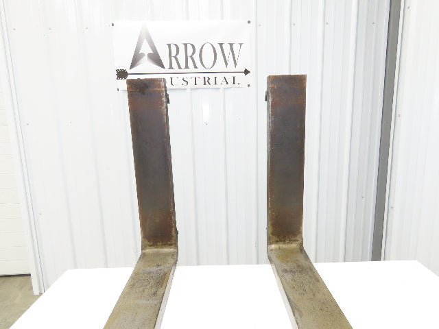 MSI 311500-3-1 4.75X60" Class 3 Steel Forklift Forks 20" Carriage 1-Pair READ