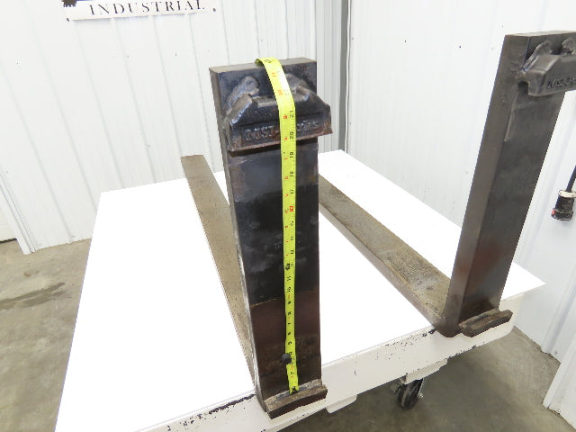 MSI 311500-3-1 4.75X60" Class 3 Steel Forklift Forks 20" Carriage 1-Pair READ