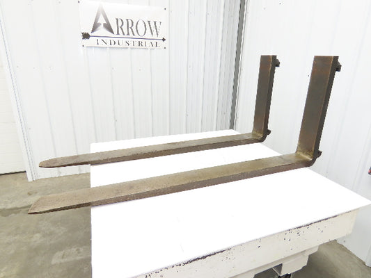 MSI 311500-3-1 4.75X60" Class 3 Steel Forklift Forks 20" Carriage 1-Pair READ