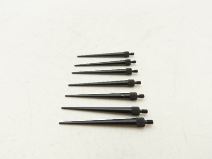 Starrett PT06632-14 Indicator Contact Point Tapered Tip 1/16"x 2" Lot of 7