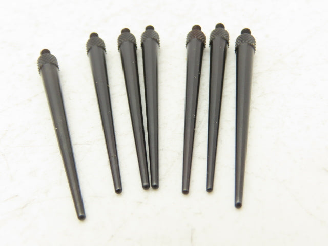 Starrett PT06632-14 Indicator Contact Point Tapered Tip 1/16"x 2" Lot of 7