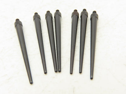 Starrett PT06632-14 Indicator Contact Point Tapered Tip 1/16"x 2" Lot of 7