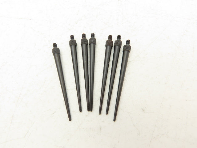Starrett PT06632-14 Indicator Contact Point Tapered Tip 1/16"x 2" Lot of 7