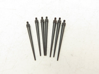 Starrett PT06632-14 Indicator Contact Point Tapered Tip 1/16"x 2" Lot of 7