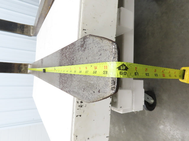 Cascade 7200034 5X60" Class 3 Steel Forklift Forks 20" Carriage 1-Pair 1900X600