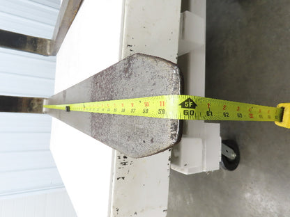Cascade 7200034 5X60" Class 3 Steel Forklift Forks 20" Carriage 1-Pair 1900X600