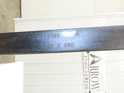 Cascade 7200034 5X60" Class 3 Steel Forklift Forks 20" Carriage 1-Pair 1900X600