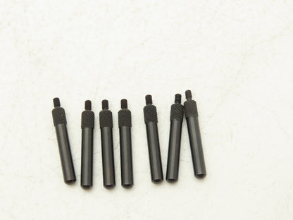 Starrett PT06677C Indicator Contact Point Round Tip 1-1/4" Length  Lot of 7