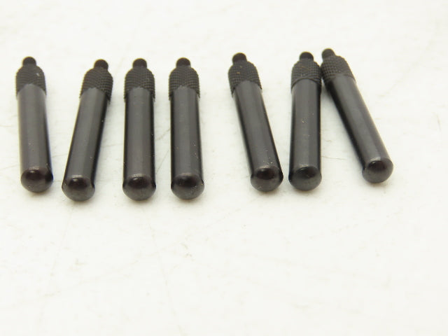 Starrett PT06677C Indicator Contact Point Round Tip 1-1/4" Length  Lot of 7