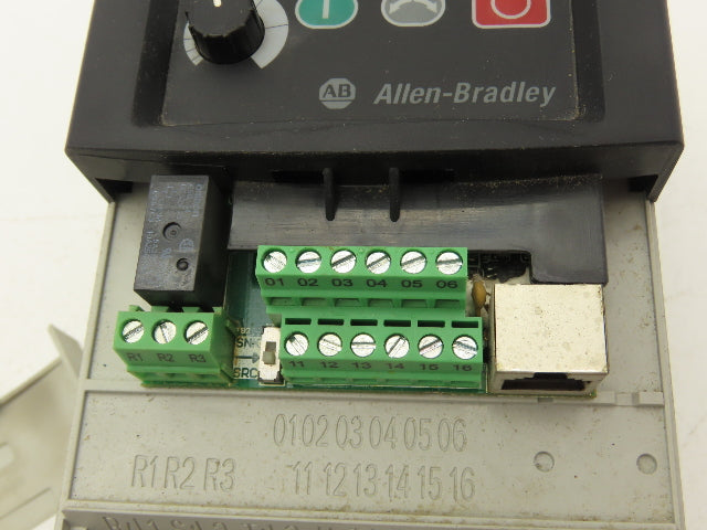 Allen Bradley 22A-A8P0N114 PowerFlex 4 Variable AC Drive VFD 2Hp 240V 1PH Input