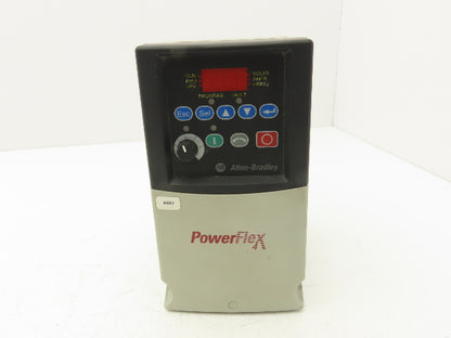 Allen Bradley 22A-A8P0N114 PowerFlex 4 Variable AC Drive VFD 2Hp 240V 1PH Input