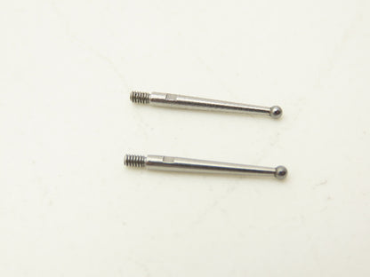 Starrett PT23914 Carbide Indicator Contact Point Round Tip .078"  Lot of 2