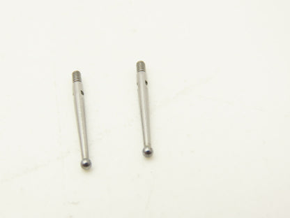 Starrett PT23914 Carbide Indicator Contact Point Round Tip .078"  Lot of 2