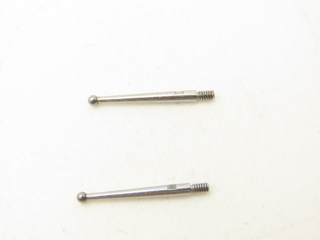 Starrett PT23914 Carbide Indicator Contact Point Round Tip .078"  Lot of 2