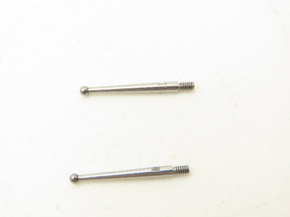 Starrett PT23914 Carbide Indicator Contact Point Round Tip .078"  Lot of 2