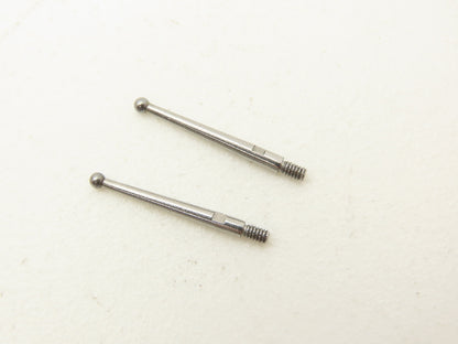 Starrett PT23914 Carbide Indicator Contact Point Round Tip .078"  Lot of 2