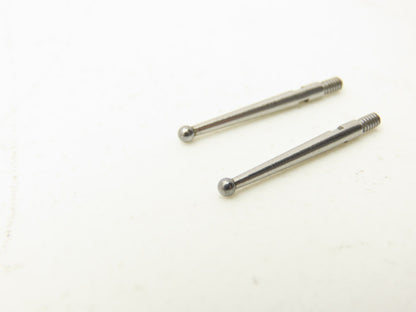 Starrett PT23914 Carbide Indicator Contact Point Round Tip .078"  Lot of 2