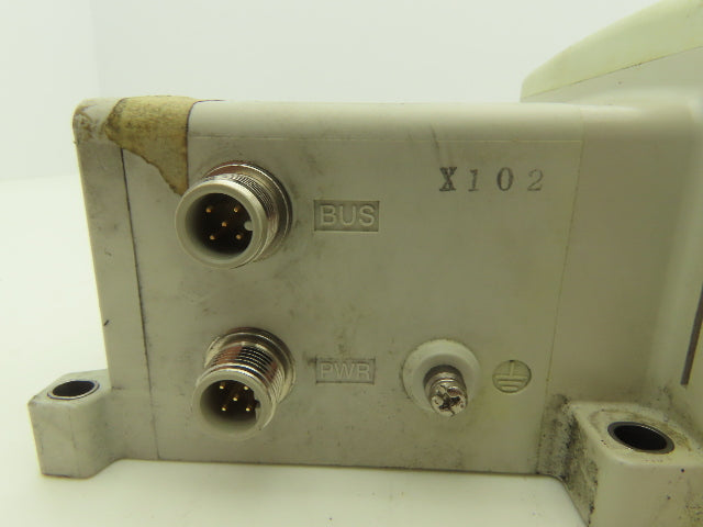 SMC EX250-SDN1 12-Station DeviceNet Manifold 8 Solenoid Valves 24VDC