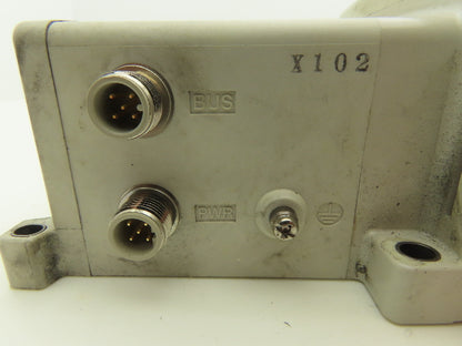 SMC EX250-SDN1 12-Station DeviceNet Manifold 8 Solenoid Valves 24VDC