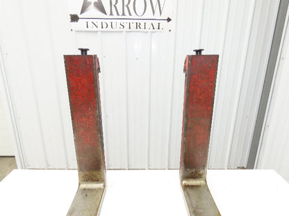 Kenhar 384213 2 4x42" Class 2 Steel Forklift Forks 16" Carriage 1-Pair 1250X500