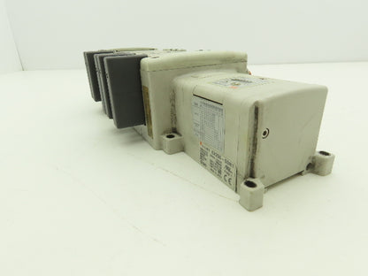 SMC EX250-SDN1 12-Station DeviceNet Manifold 8 Solenoid Valves 24VDC