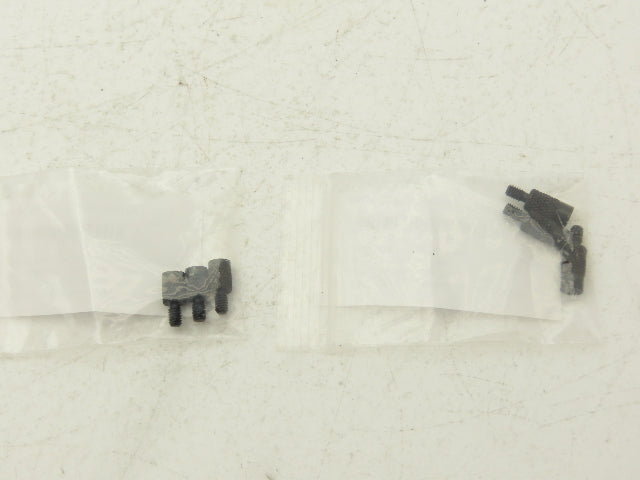 Starrett PT06632-17/18 AGD Indicator Contact Flat End Tip 1/4" & 3/8"  Lot of 6