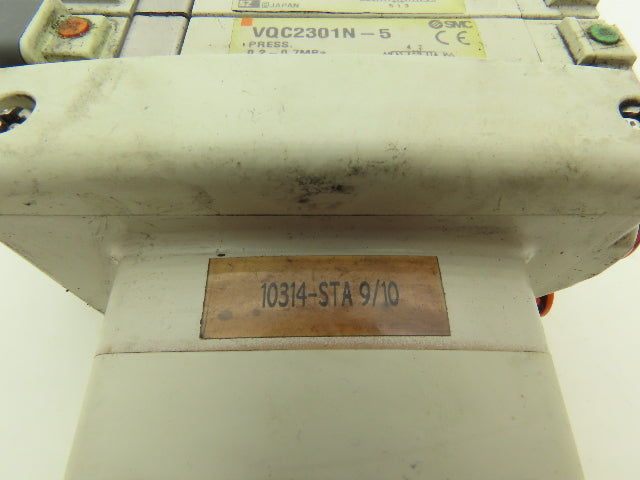 SMC EX250-SDN1 12-Station DeviceNet Manifold 8 Solenoid Valves 24VDC