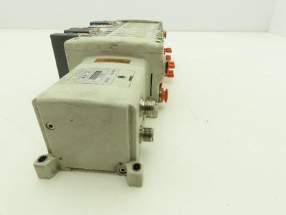 SMC EX250-SDN1 12-Station DeviceNet Manifold 8 Solenoid Valves 24VDC