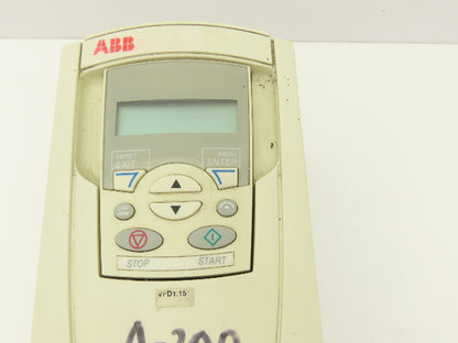 ABB ACS550-01-015A-4 VFD Variable AC Drive 7.5kW 10Hp 480V 3PH 15.4A 500Hz