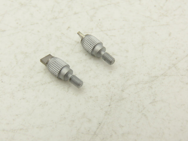 Mitutoyo 120063 Carbide Indicator Contact Point Flat Blade Tip 4x1mm Lot of 2