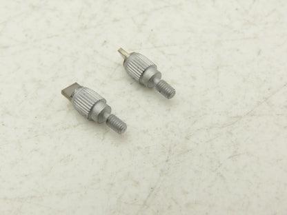 Mitutoyo 120063 Carbide Indicator Contact Point Flat Blade Tip 4x1mm Lot of 2