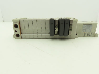 SMC EX250-SDN1 12-Station DeviceNet Manifold 5 Solenoid Valves 24VDC