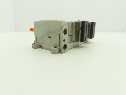 SMC EX250-SDN1 12-Station DeviceNet Manifold 6 Solenoid Valves 24VDC