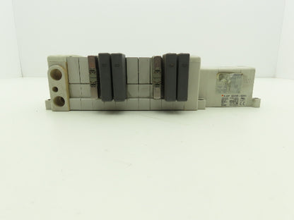SMC EX250-SDN1 12-Station DeviceNet Manifold 6 Solenoid Valves 24VDC