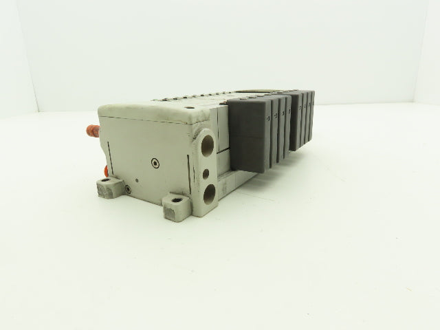 SMC EX250-SDN1 12-Station DeviceNet Manifold 10 Solenoid Valves 24VDC
