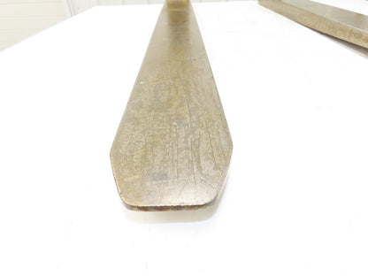 Bolzoni BX1250X500 A 4x42" Class 2 Steel Forklift Forks 16" Carriage 1-Pair