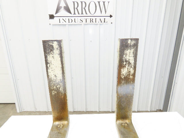 Bolzoni BX1250X500 A 4x42" Class 2 Steel Forklift Forks 16" Carriage 1-Pair