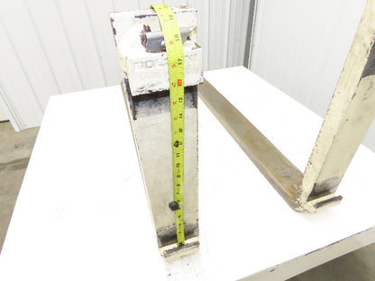 Bolzoni BX1250X500 A 4x42" Class 2 Steel Forklift Forks 16" Carriage 1-Pair