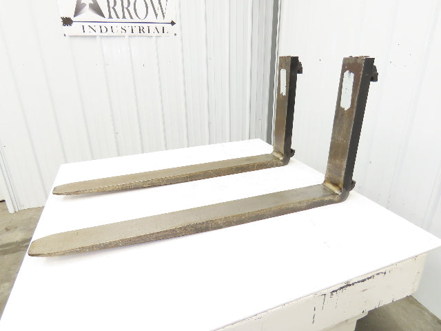 Bolzoni BX1250X500 A 4x42" Class 2 Steel Forklift Forks 16" Carriage 1-Pair