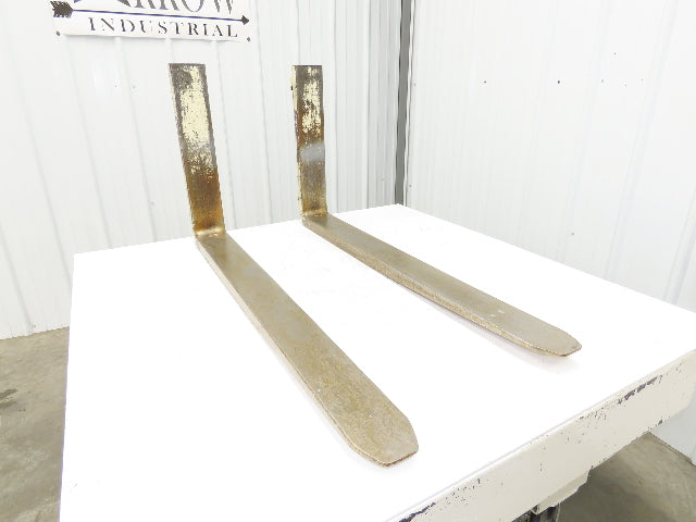 Bolzoni BX1250X500 A 4x42" Class 2 Steel Forklift Forks 16" Carriage 1-Pair