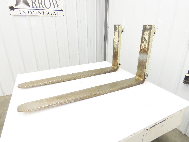 Bolzoni BX1250X500 A 4x42" Class 2 Steel Forklift Forks 16" Carriage 1-Pair
