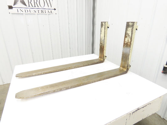 Bolzoni BX1250X500 A 4x42" Class 2 Steel Forklift Forks 16" Carriage 1-Pair