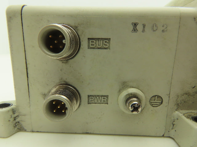 SMC EX250-SDN1 12-Station DeviceNet Manifold 11 Solenoid Valves 24VDC